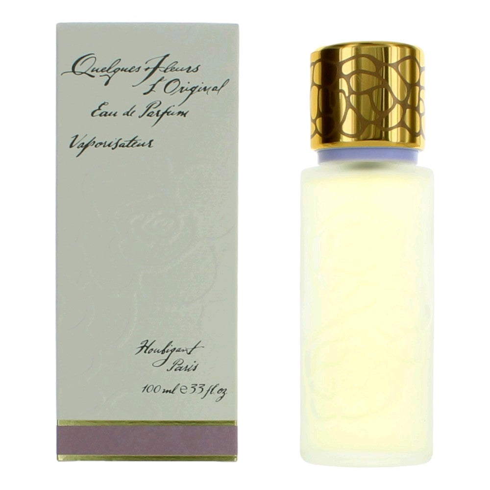 Bottle of Quelques Fleurs L'Original by Houbigant, 3.4 oz Eau De Parfum Spray for Women