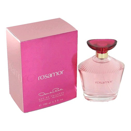 Bottle of Rosamor by Oscar De La Renta, 3.3 oz Eau De Toilette Spray for Women