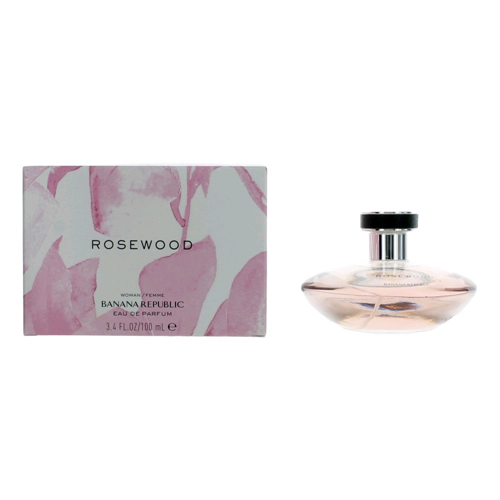 Bottle of Rosewood by Banana Republic, 3.4 oz Eau De Parfum Spray for Women