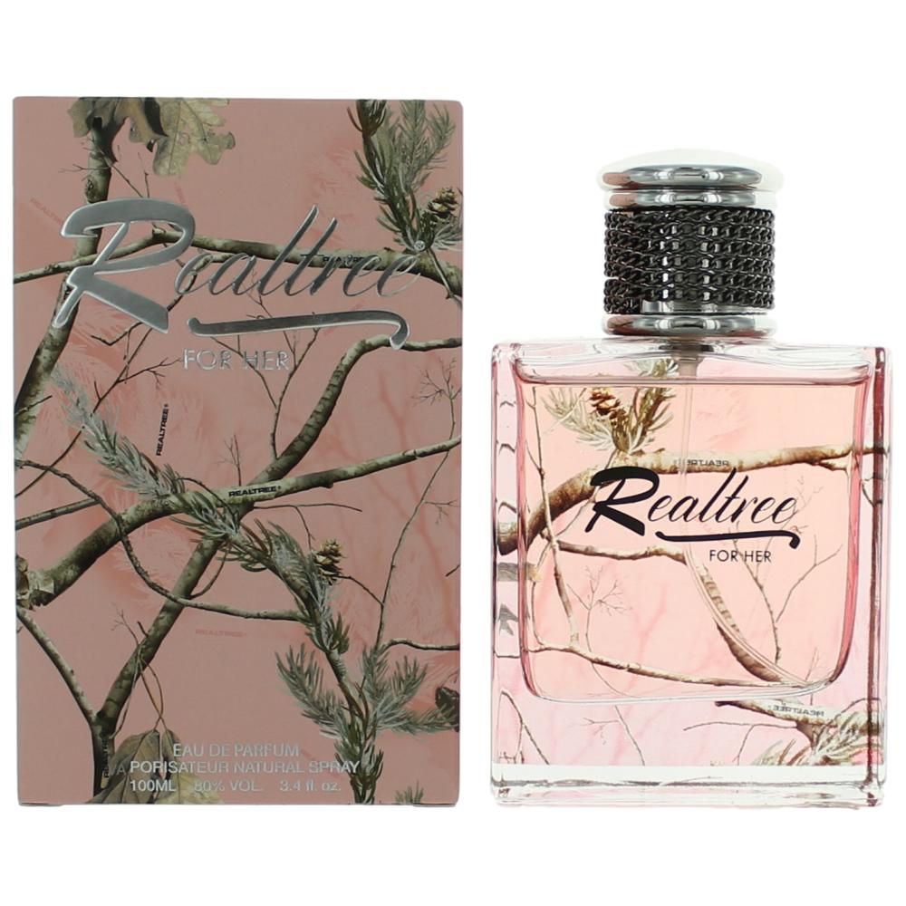 Bottle of Realtree for Her by Realtree, 3.4 oz Eau De Parfum Spray for Women