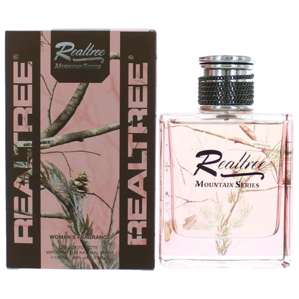 Bottle of Realtree Mountain Series by Realtree, 3.4 oz Eau De Toilette Spray for Women