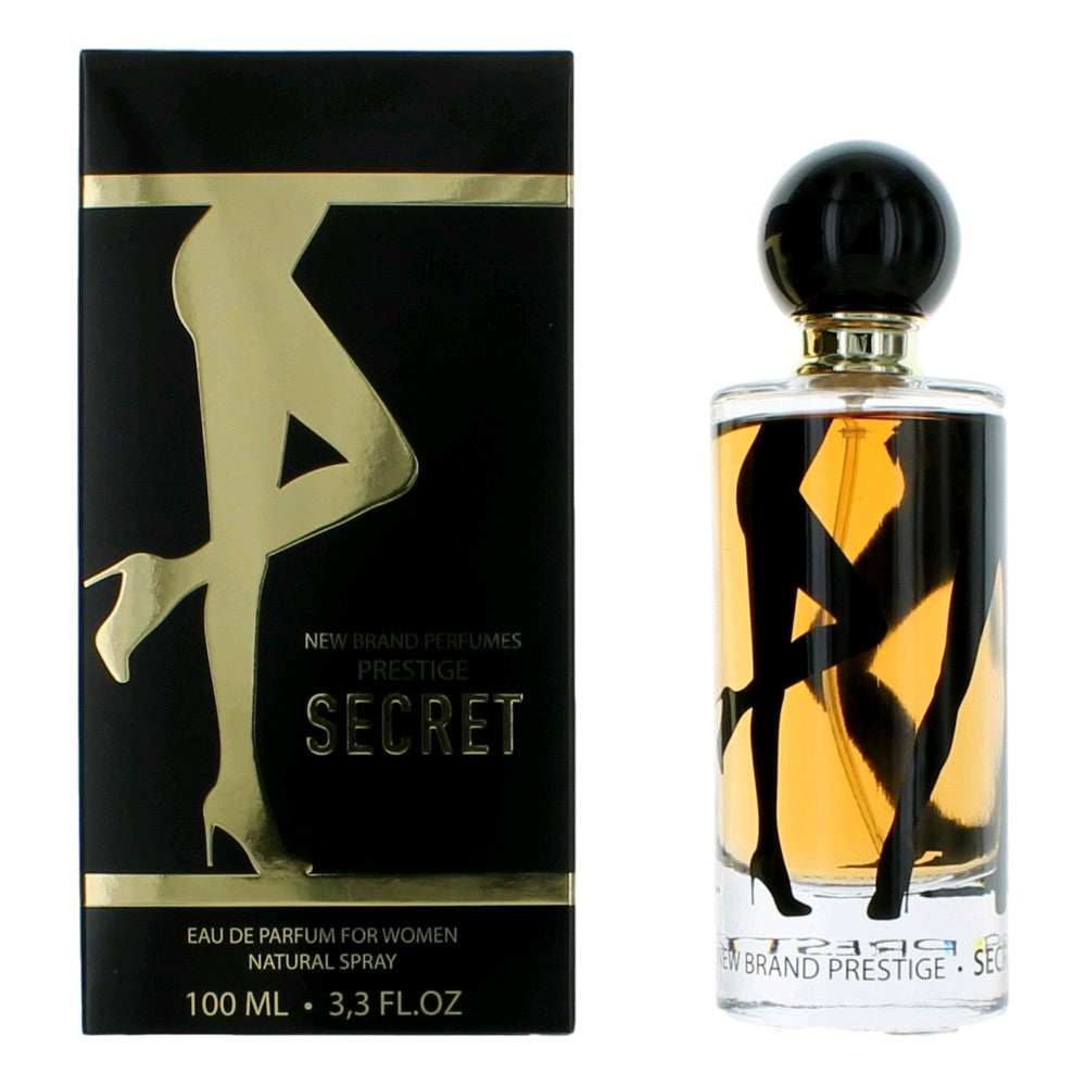 Bottle of Secret by New Brand, 3.3 oz Eau De Parfum Spray for Women