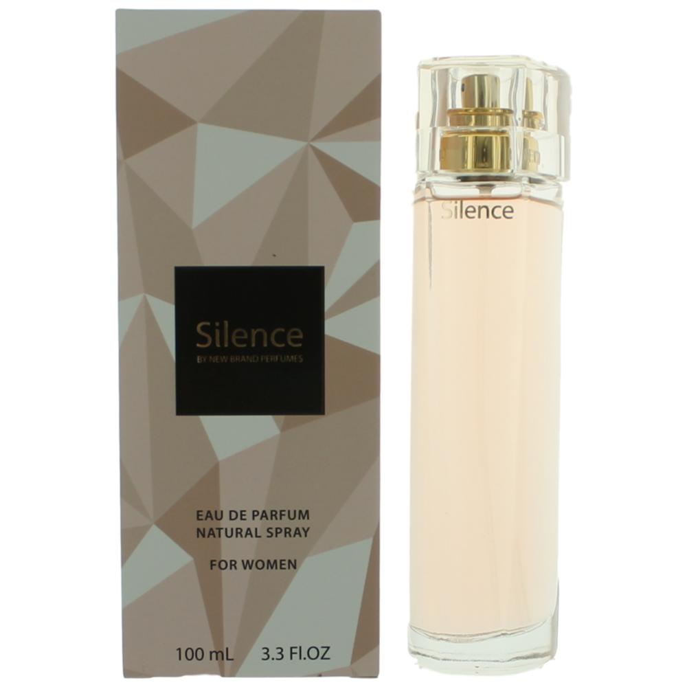 Bottle of Silence by New Brand, 3.3 oz Eau De Parfum Spray for Women