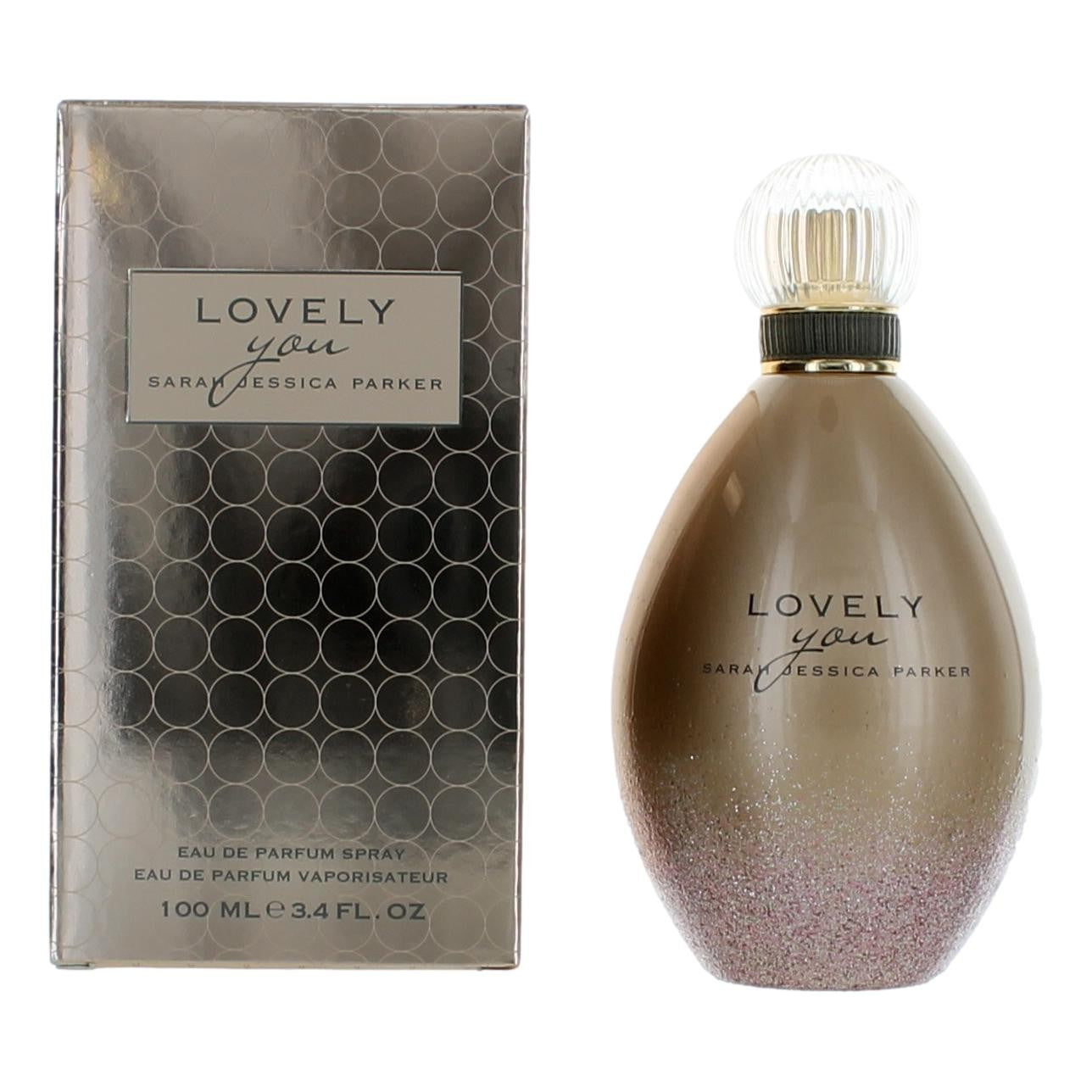 Bottle of Lovely You by Sarah Jessica Parker, 3.4 oz Eau de Parfum Spray for Women