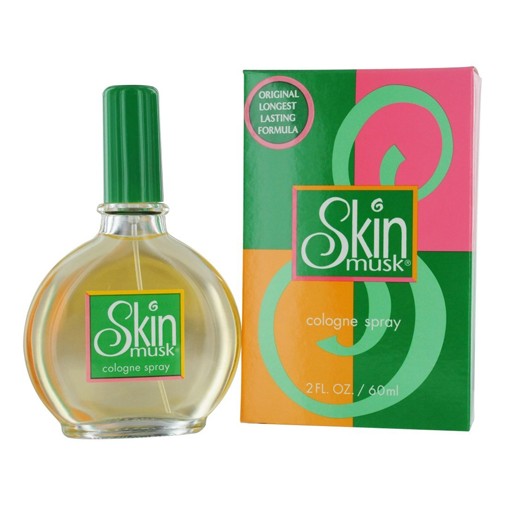 Bottle of Skin Musk by Parfums De Coeur, 2 oz Cologne Spray for Women