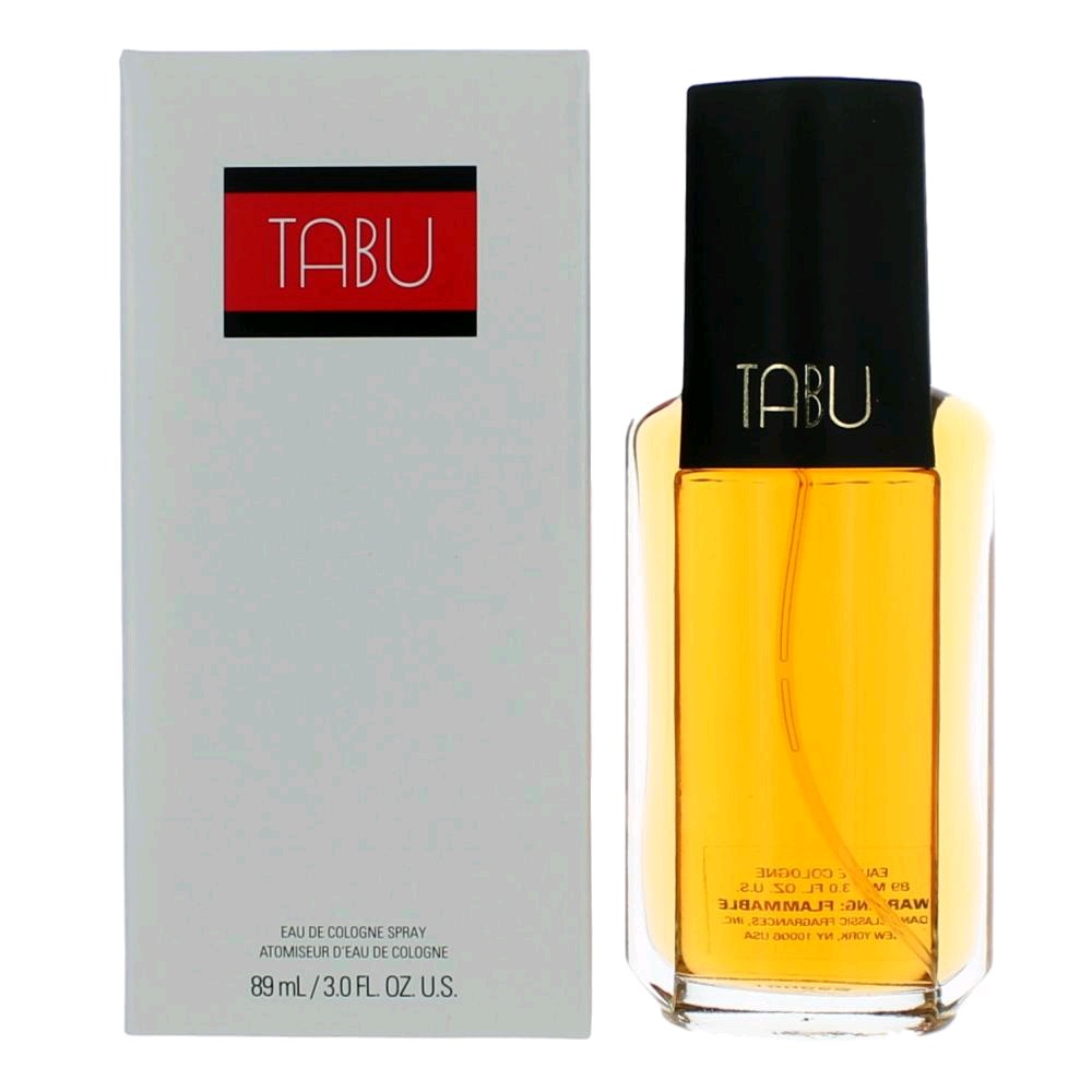 Bottle of Tabu by Dana, 3 oz Eau De Cologne Spray for Women