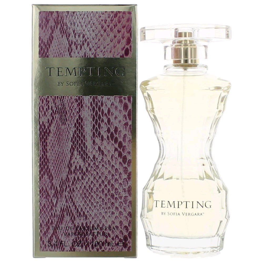 Bottle of Tempting by Sofia Vergara, 3.4 oz Eau De Parfum Spray for Women