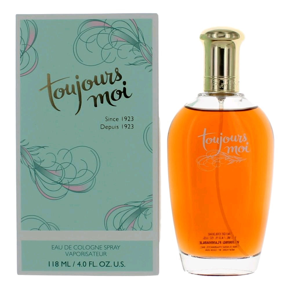 Bottle of Toujours Moi by Dana, 4 oz Eau De Cologne Spray for Women