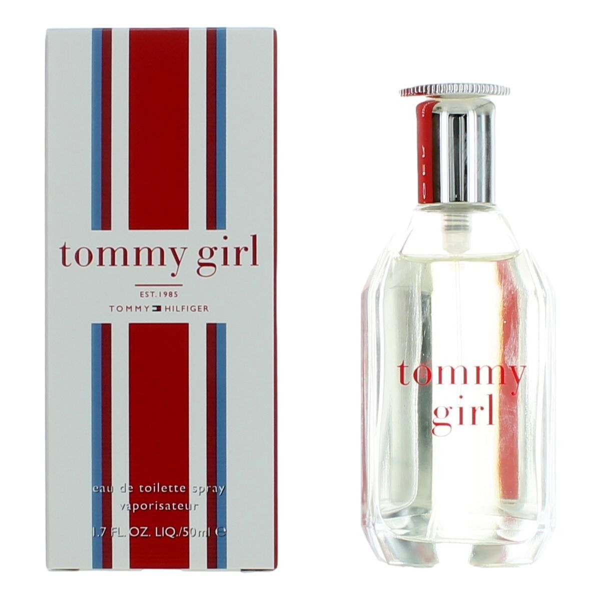 Bottle of Tommy Girl by Tommy Hilfiger, 1.7 oz Eau De Toilette Spray for Women