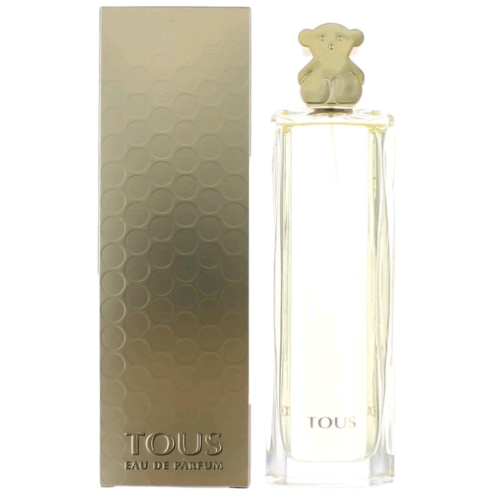 Bottle of Tous Gold by Tous, 3 oz Eau De Parfum Spray for Women