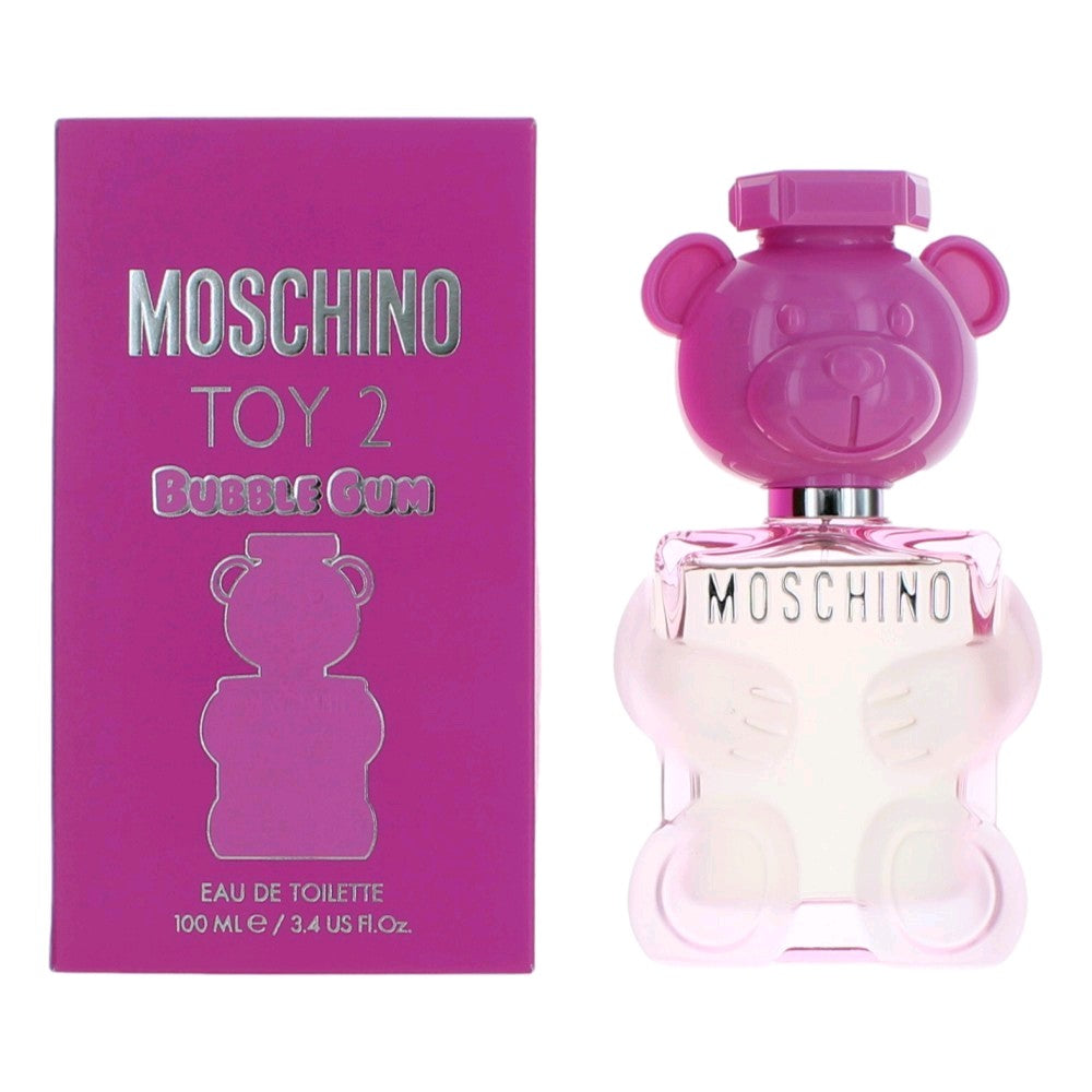 Bottle of Moschino Toy 2 Bubble Gum by Moschino, 3.4 oz Eau De Toilette Spray for Women