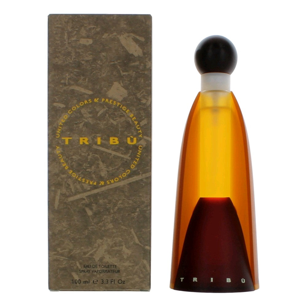 Bottle of Tribu by United Colors, 3.4 oz Eau De Toilette Spray for Women