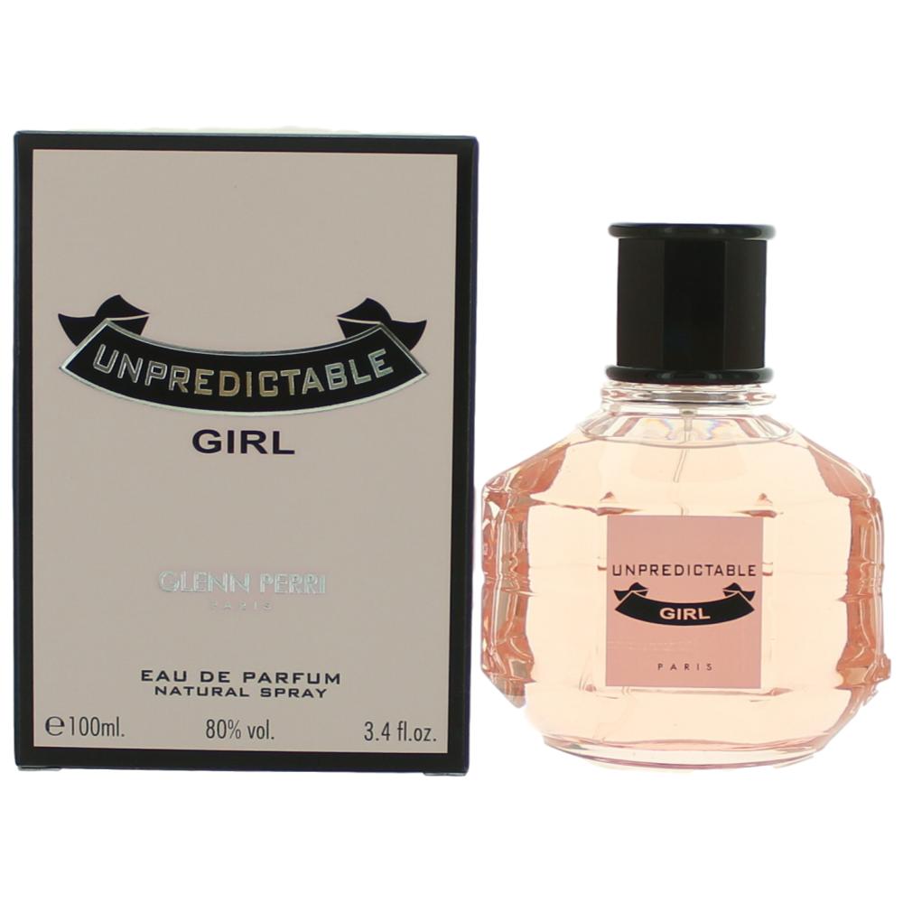 Bottle of Unpredictable Girl by Glenn Perri, 3.4 oz Eau De Parfum Spray for Women