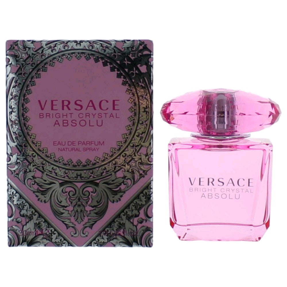 Bottle of Versace Bright Crystal Absolu by Versace, 1 oz Eau De Parfum Spray for Women