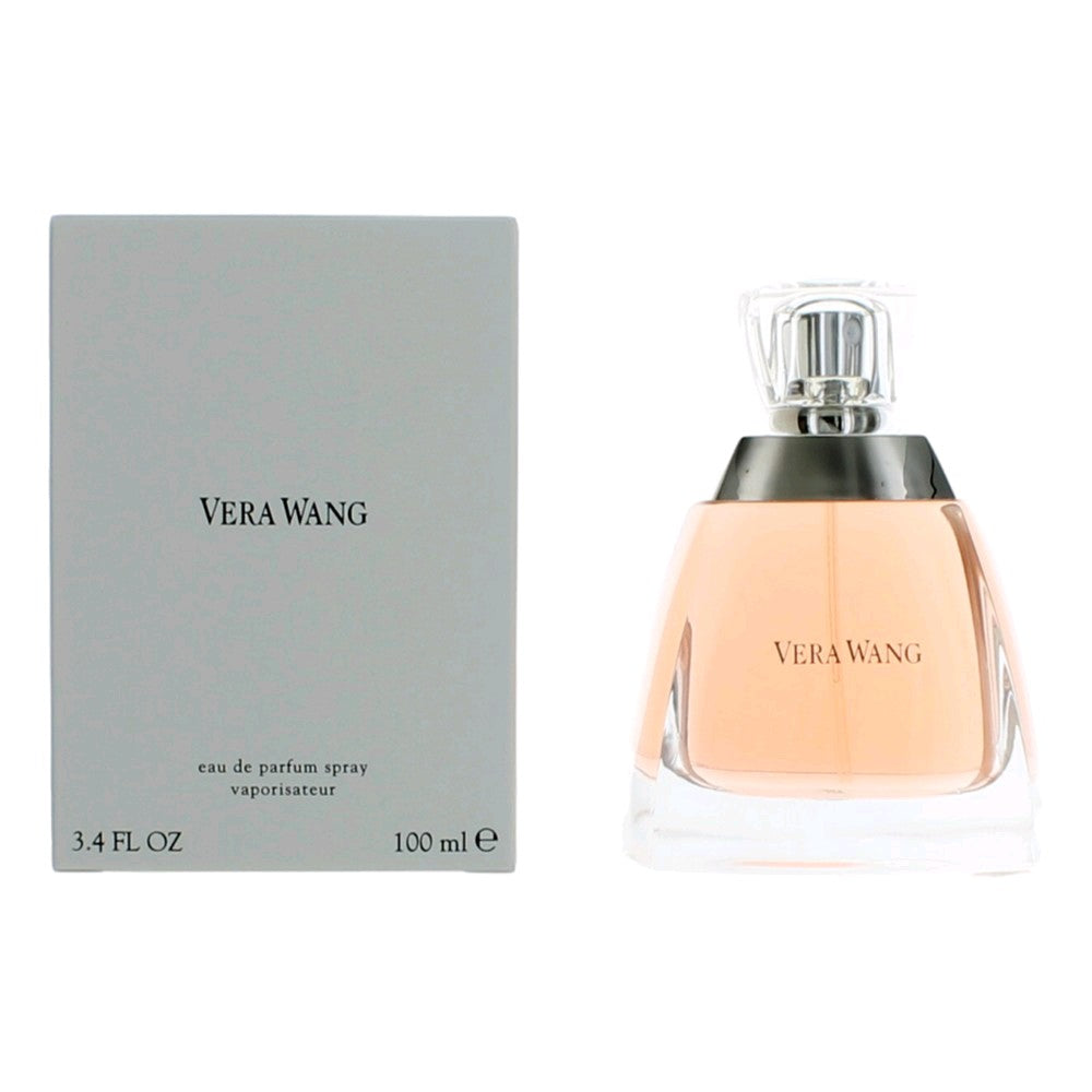 Bottle of Vera Wang by Vera Wang, 3.4 oz Eau De Parfum Spray for Women