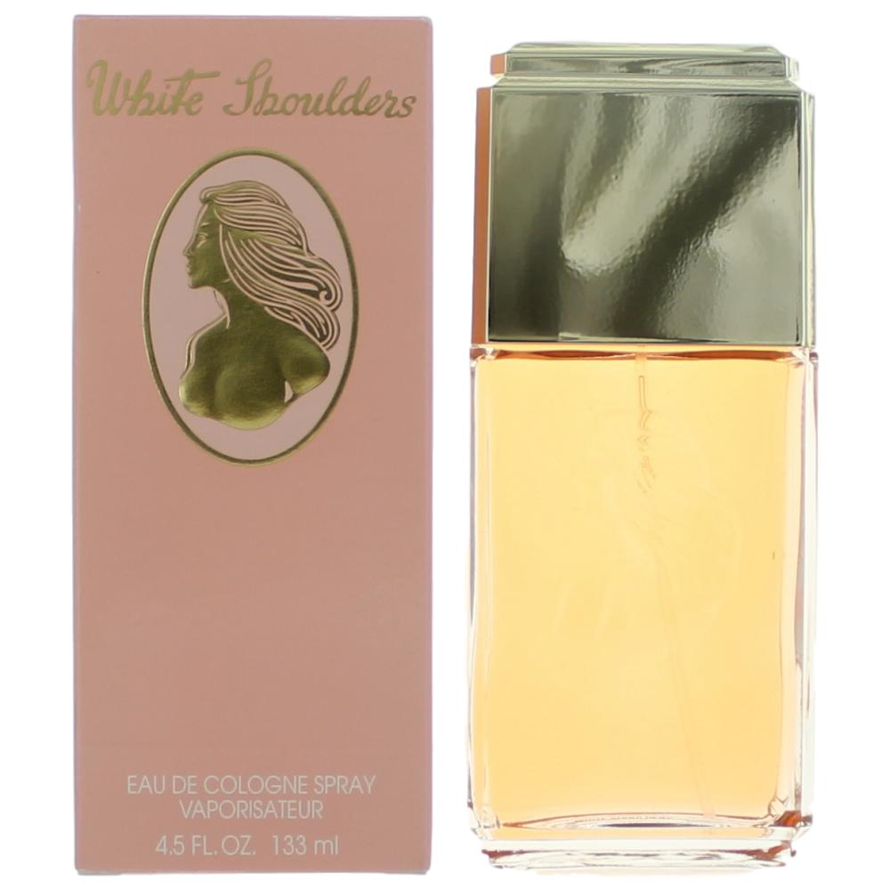 Bottle of White Shoulders by Parfums International, 4.5 oz Eau De Cologne Spray for Women