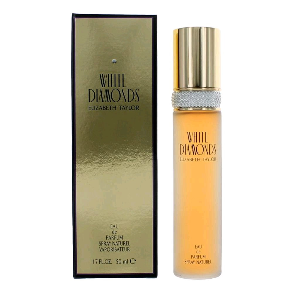 Bottle of White Diamonds by Elizabeth Taylor, 1.7 oz Eau De Parfum Spray for Women