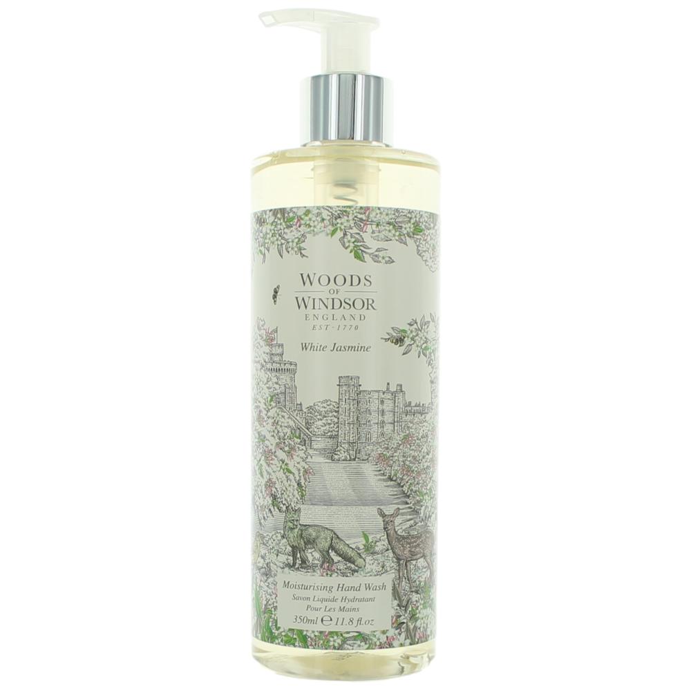 Bottle of Woods Of Windsor White Jasmine by Woods Of Windsor, 11.8 oz Moisturising Hand Wash for Women