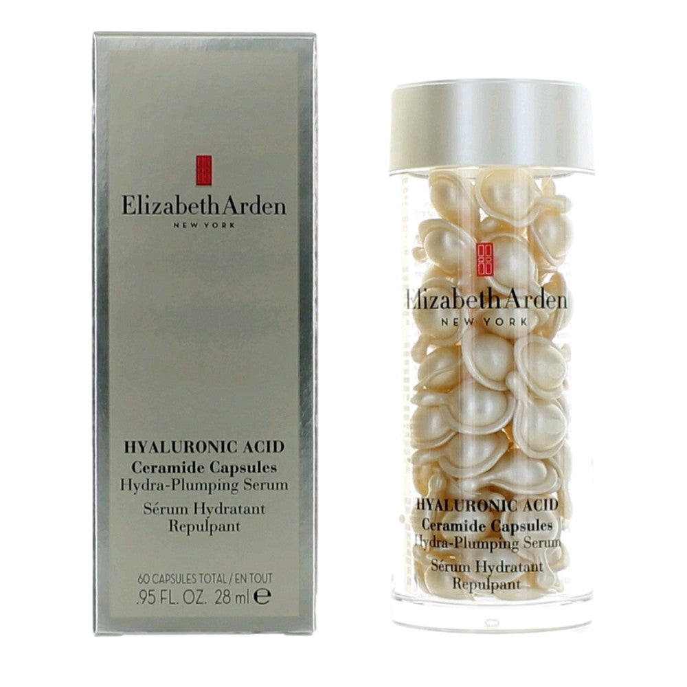 Bottle of Hyaluronic Acid by Elizabeth Arden, 60 Hydra-Plumping Serum Ceramide Capsules